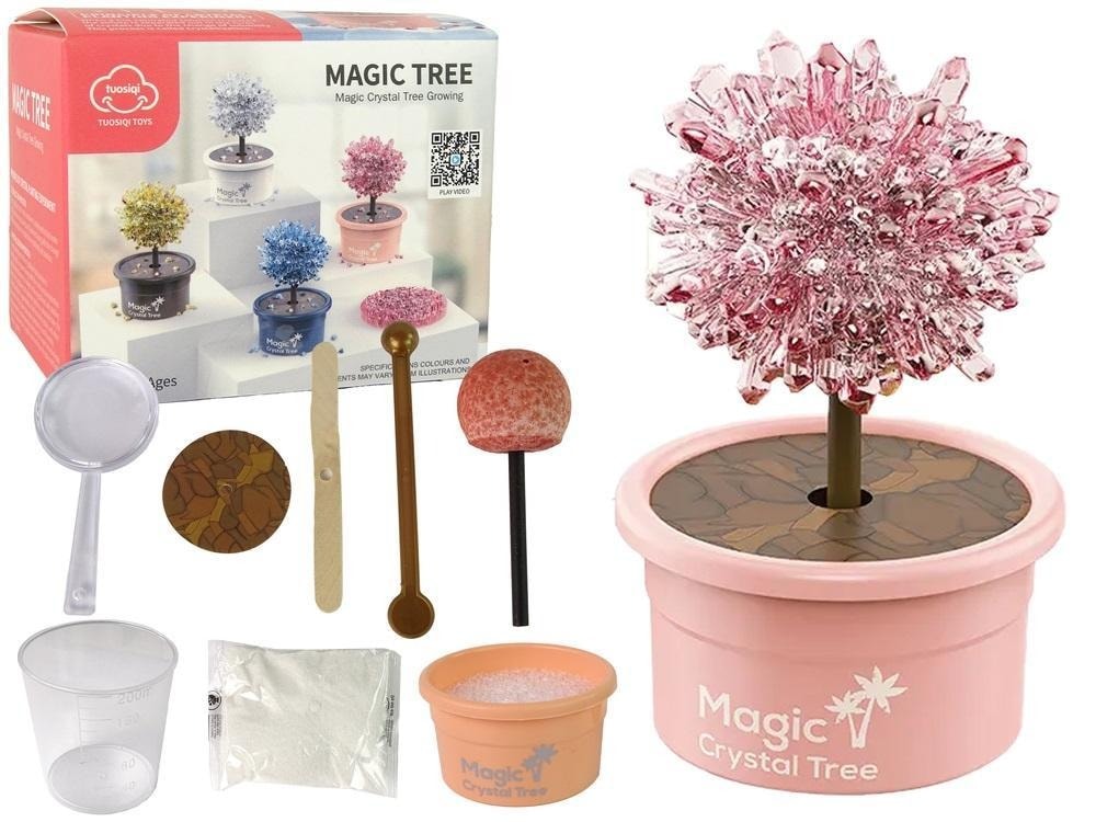 Magic Tree Pink - Crystal growing for kids