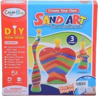 Magic sand for filling bottles - create your own masterpiece