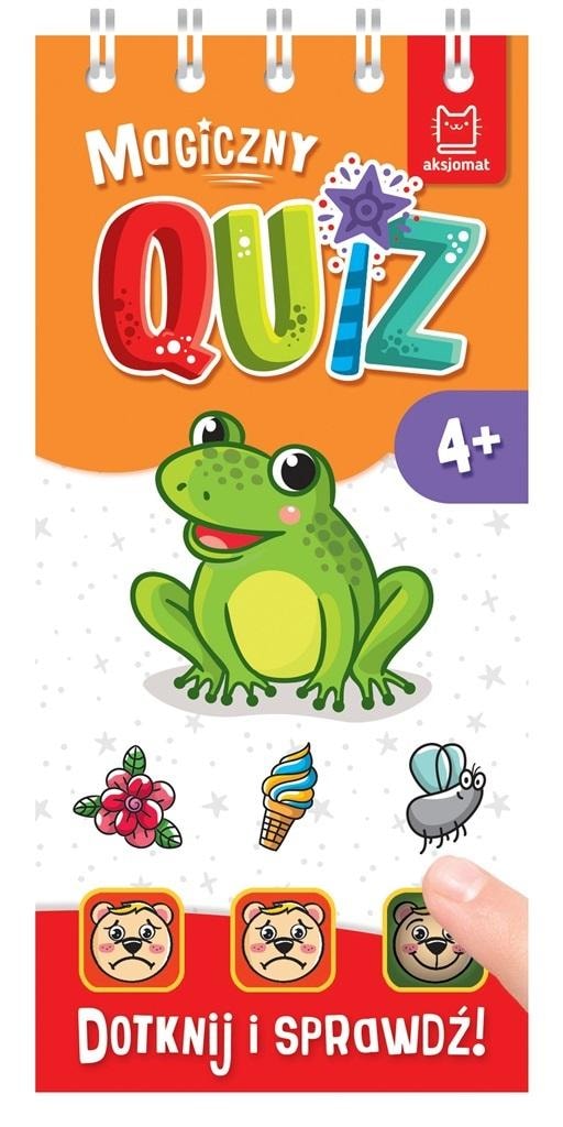 Aksjomat Magic quiz with a frog - educational game for children