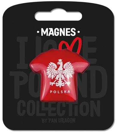 I love Poland Souvenir Magnet - discover Poland!