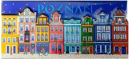 I Love Poland Poznań - Souvenir magnet with a Polish touch