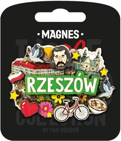 I love Poland Fridge magnet Rzeszów - Souvenir from Poland