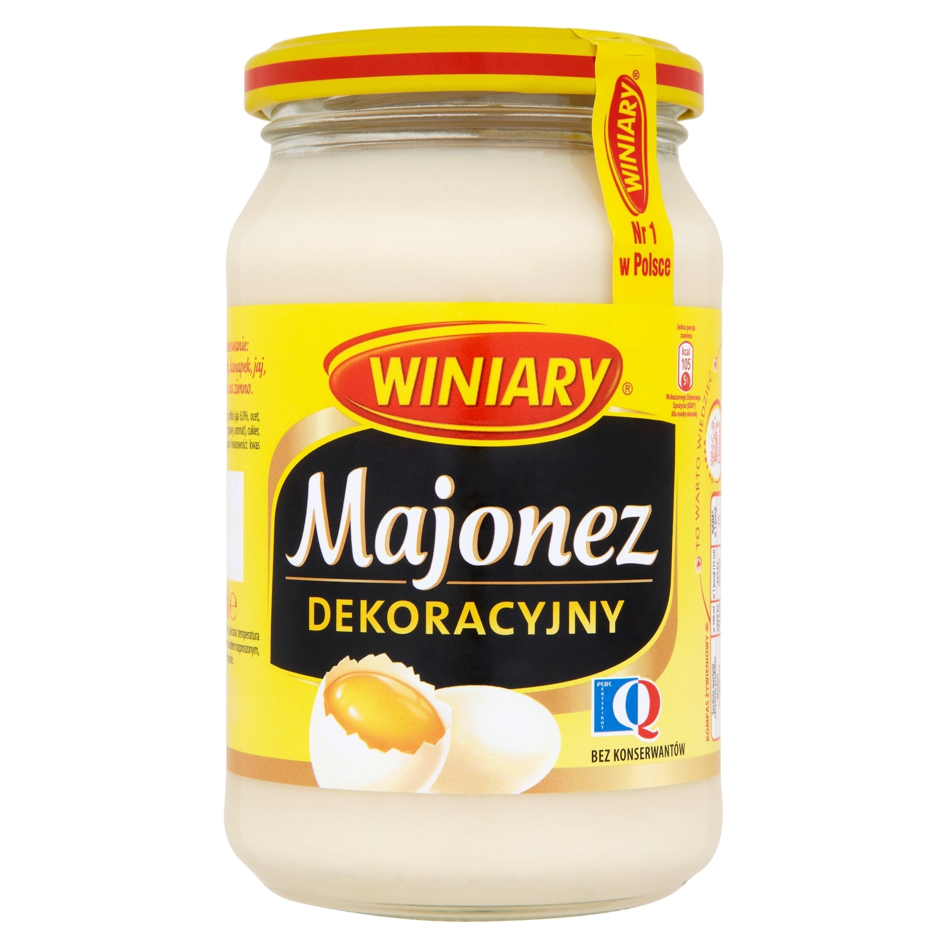 Winiary Mayonnaise Dekoracyjny 400 ml - creamy taste for your dishes