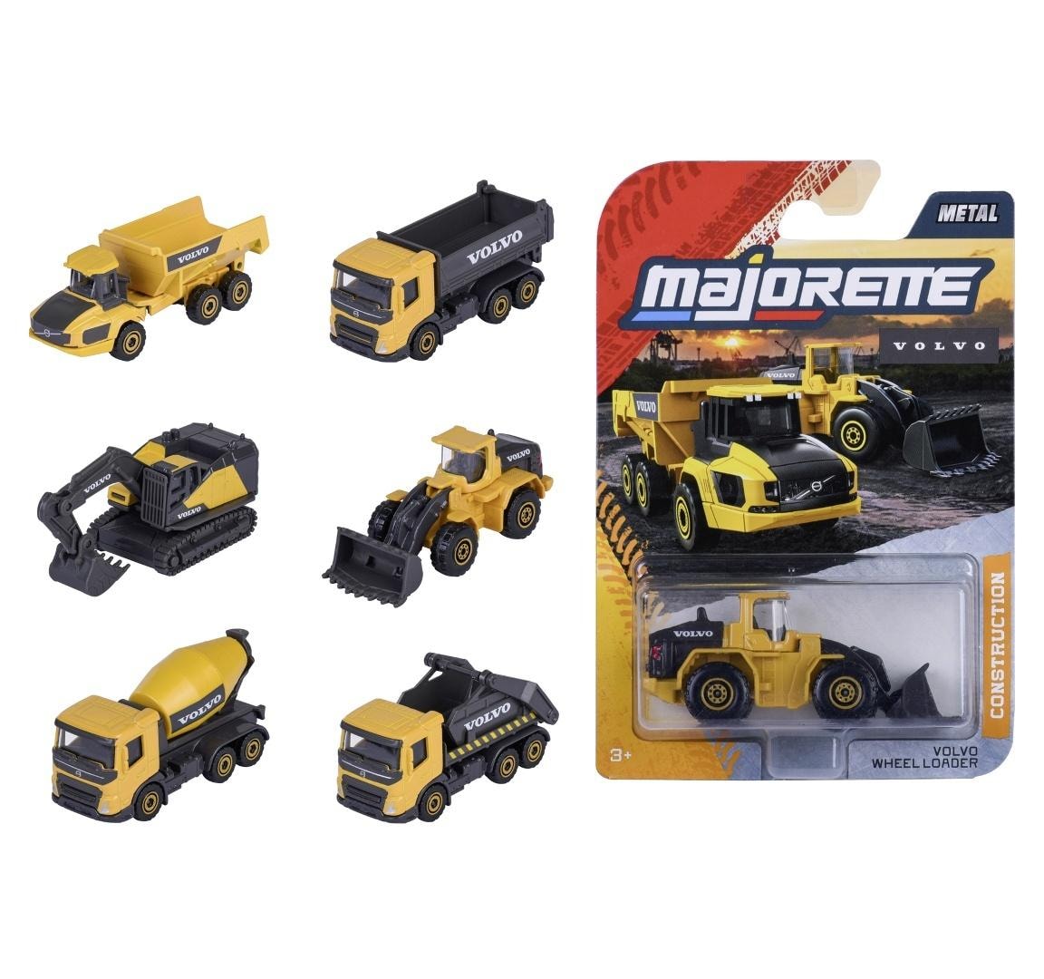 Majorette Volvo Premium Mix Vehicles - Metal construction models