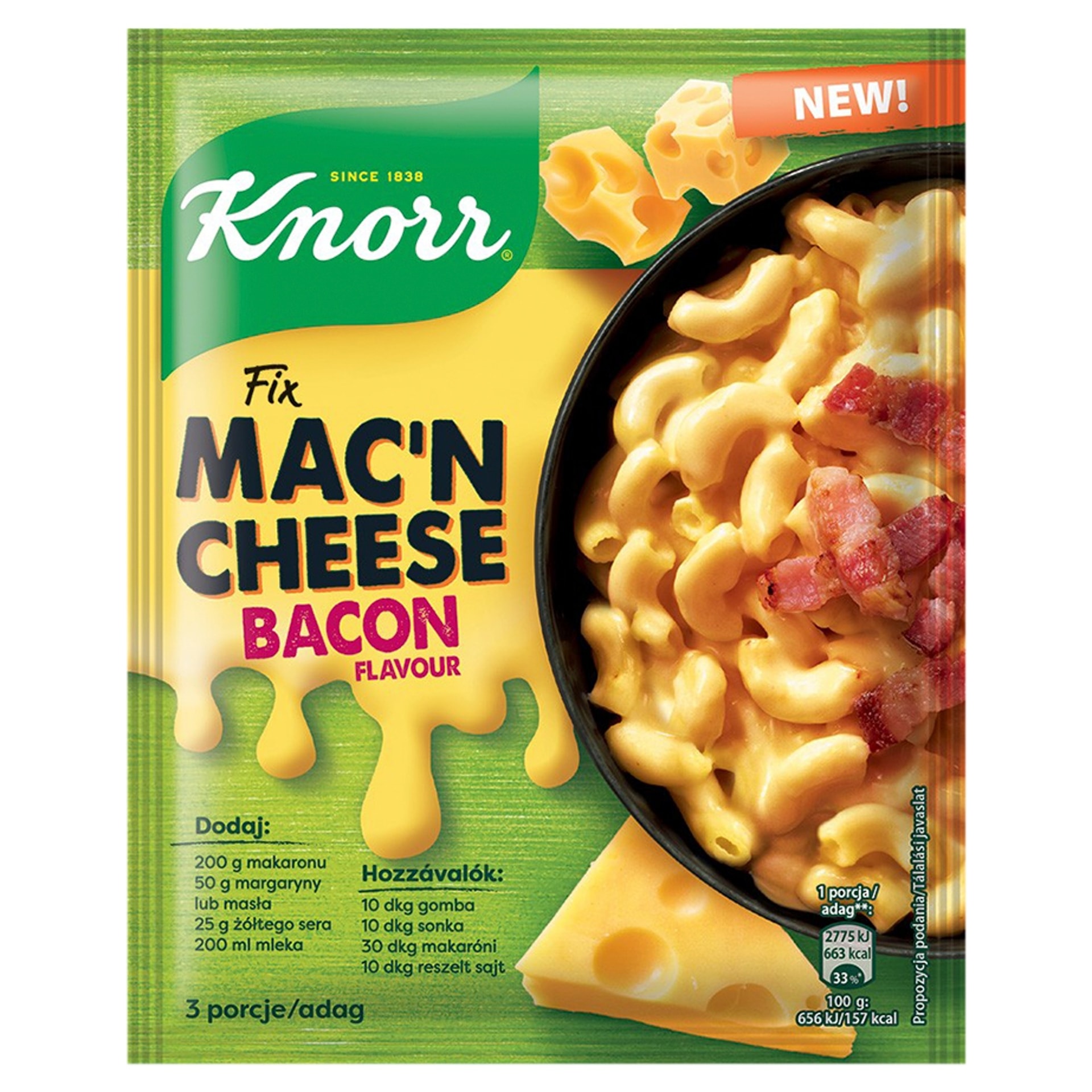Knorr Mac & Cheese Bacon - quick and tasty lunch