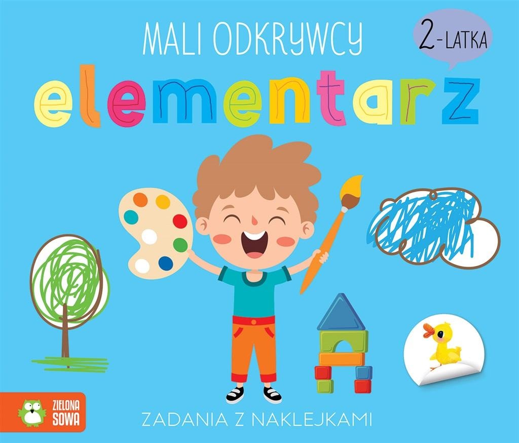 Elementarz 2-latka. Mali odkrywcy dla dzieci