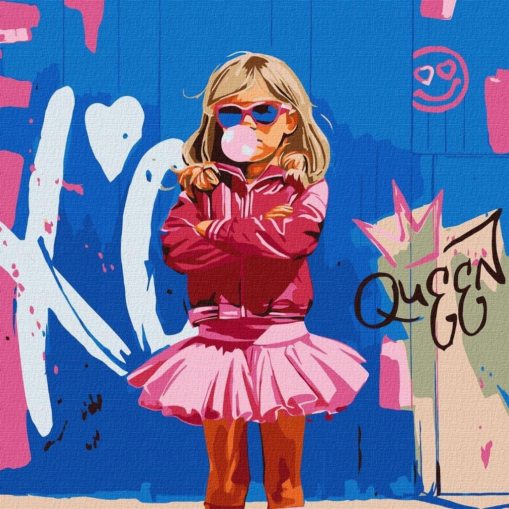 Ideyka Painting by numbers - At all costs 50x50 cm