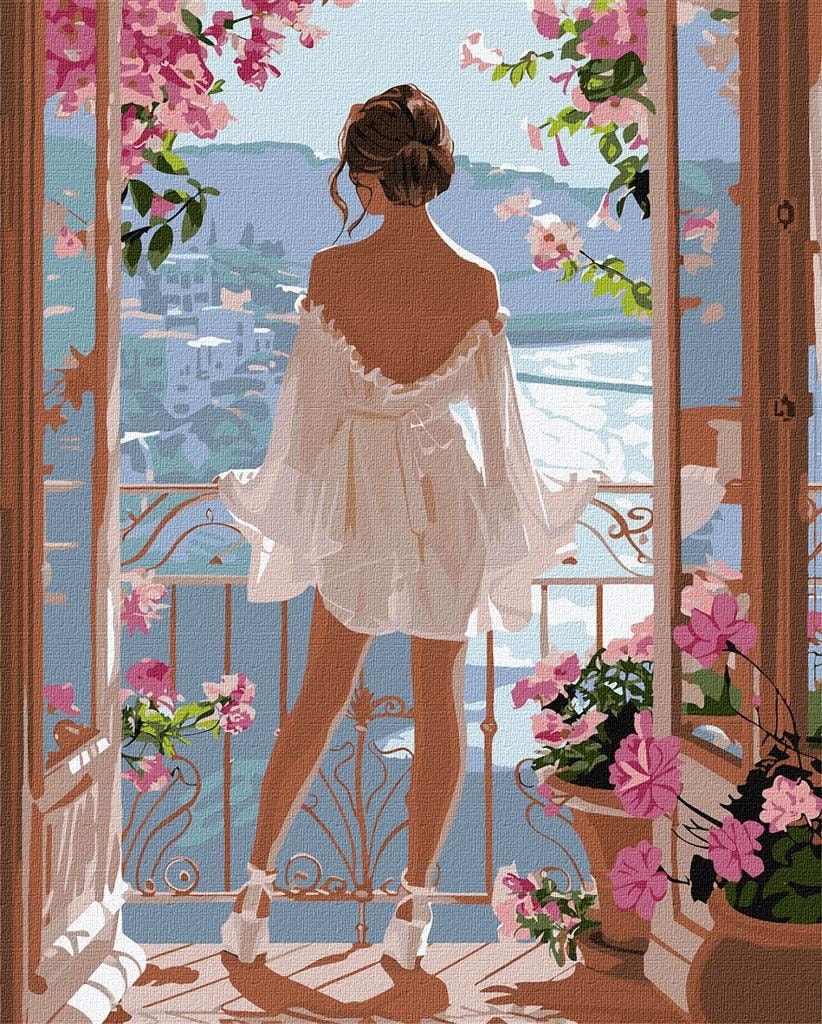 Ideyka Painting by Numbers - Landscape 40x50 cm - perfect as a gift