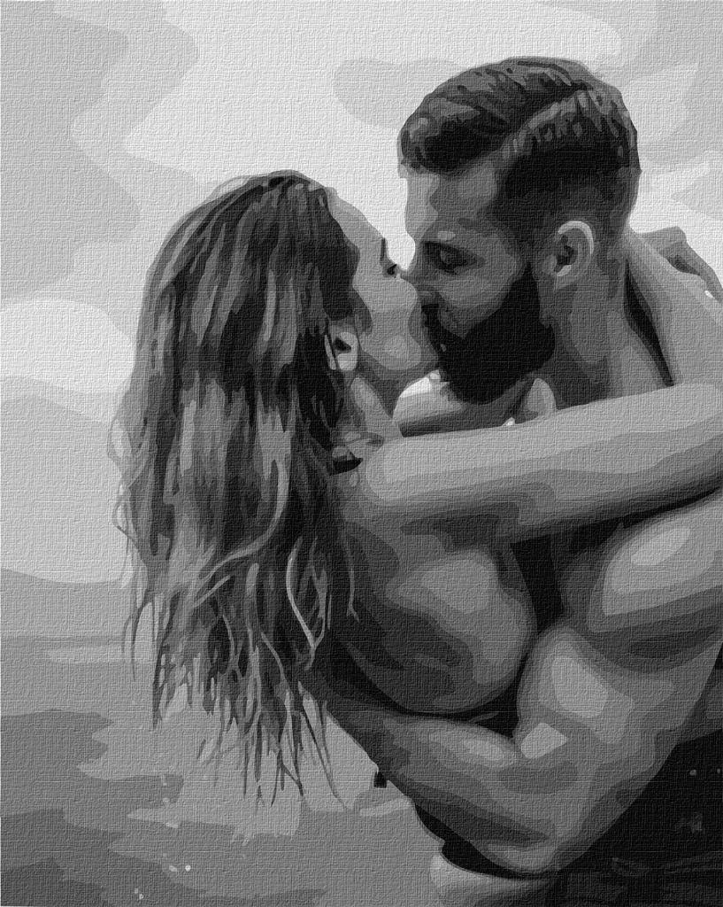 Ideyka Painting by Numbers - Kiss on the Coast - create your own masterpiece!