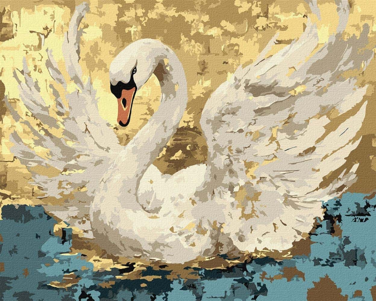 Ideyka Painting by Numbers - Wingspan 40x50 cm - create your own masterpiece