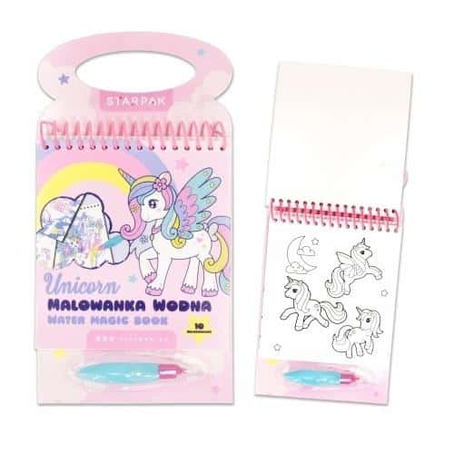 Starpak Water Coloring Book Unicorn - creative fun for kids