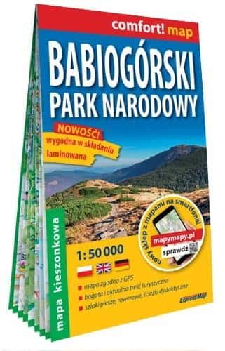 ExpressMap Babiogórski National Park - Tourist Map 1:50 000