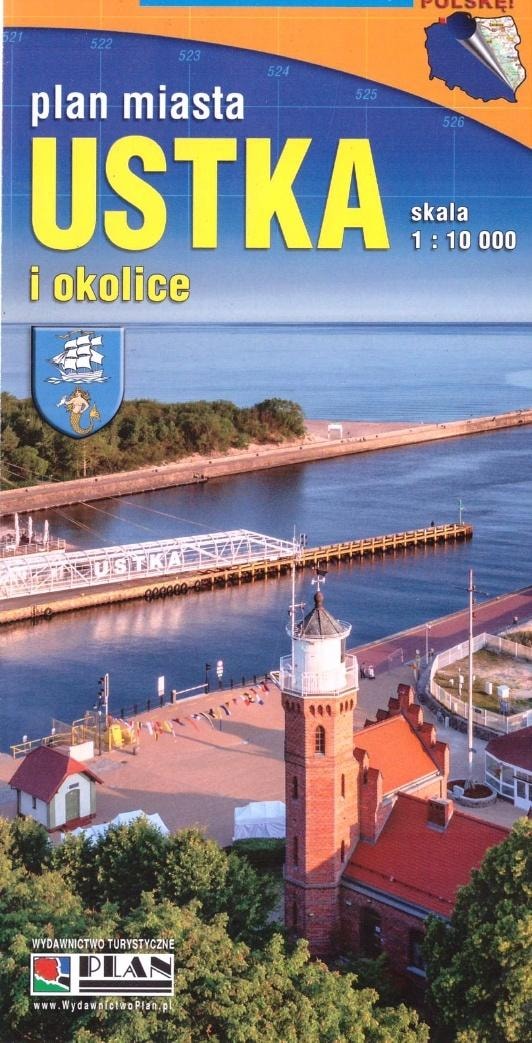 Map and city plan - Ustka, Rowy and surroundings - discover the region!