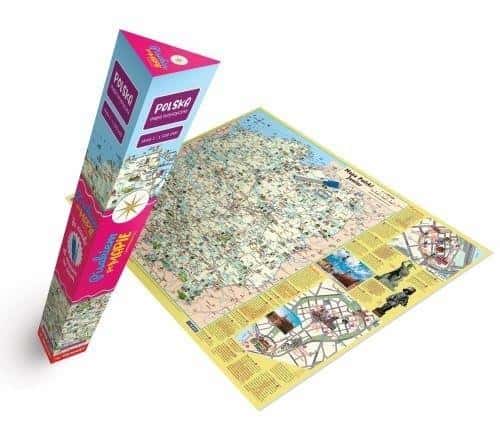 Demart Tourist map of Poland for children - discover Poland!