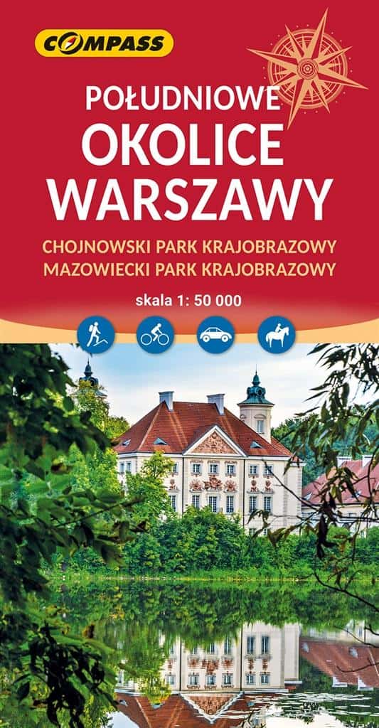 Compass Map - Southern Vicinity of Warsaw 1:50 000 - discover the region!