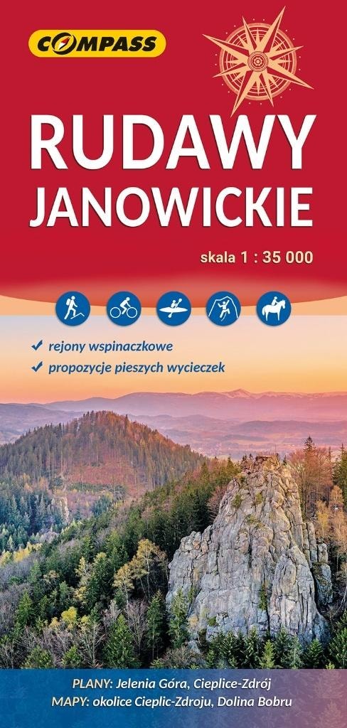 Compass Map - Rudawy Janowickie 1:35 000 - discover the beauty of the mountains