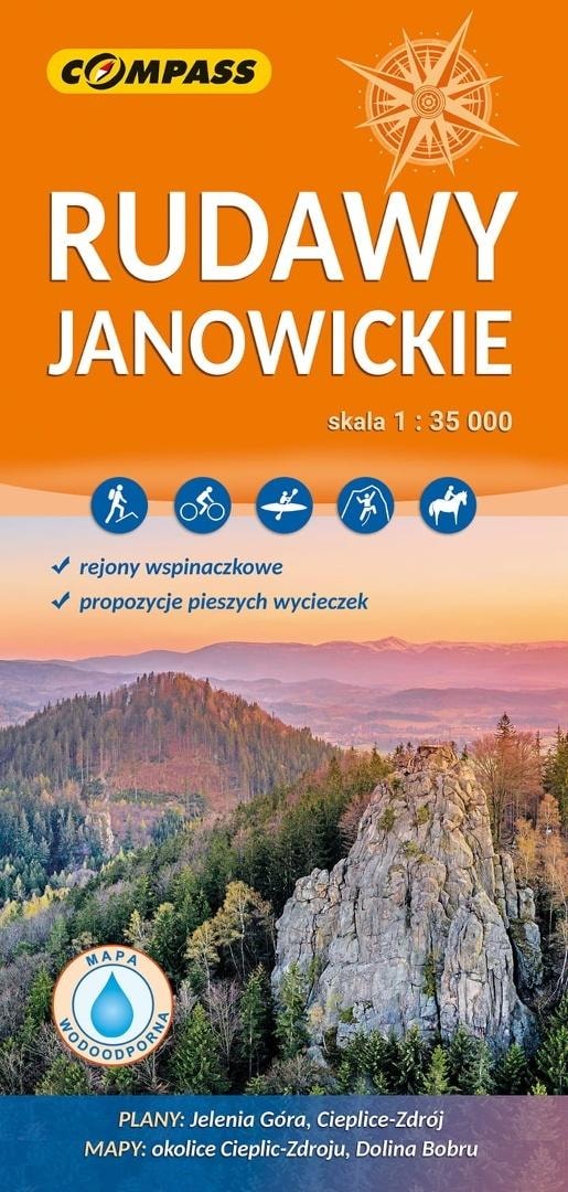 Tourist map Rudawy Janowickie - discover the charm of the mountains!