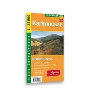 Demart Tourist Map Karkonosze Mountains - Perfect for hikes and trips