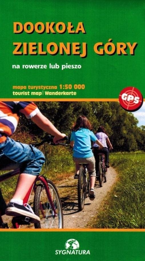 Sygnatura Tourist map - Around Zielona Góra - ideal for trips