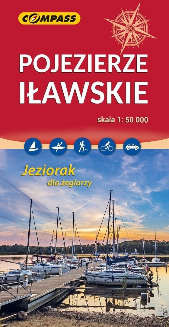 Tourist map Iława Lake District - discover the charms of the region!