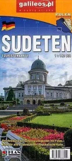 Sudeten. Tourist map, 1:190,000 - discover the beauty of the mountains!
