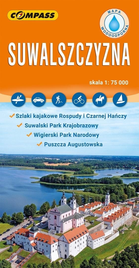 Tourist map of Suwalszczyzna - discover the charms of the region!