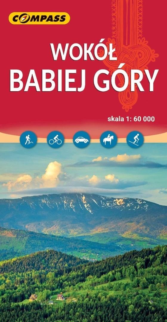 Compass Tourist Map - Around Babia Góra - discover the Beskids!