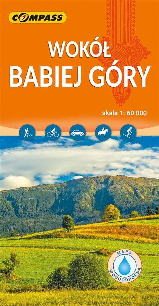 Compass Map - Around Babia Góra 1:60 000 - discover the Beskids!