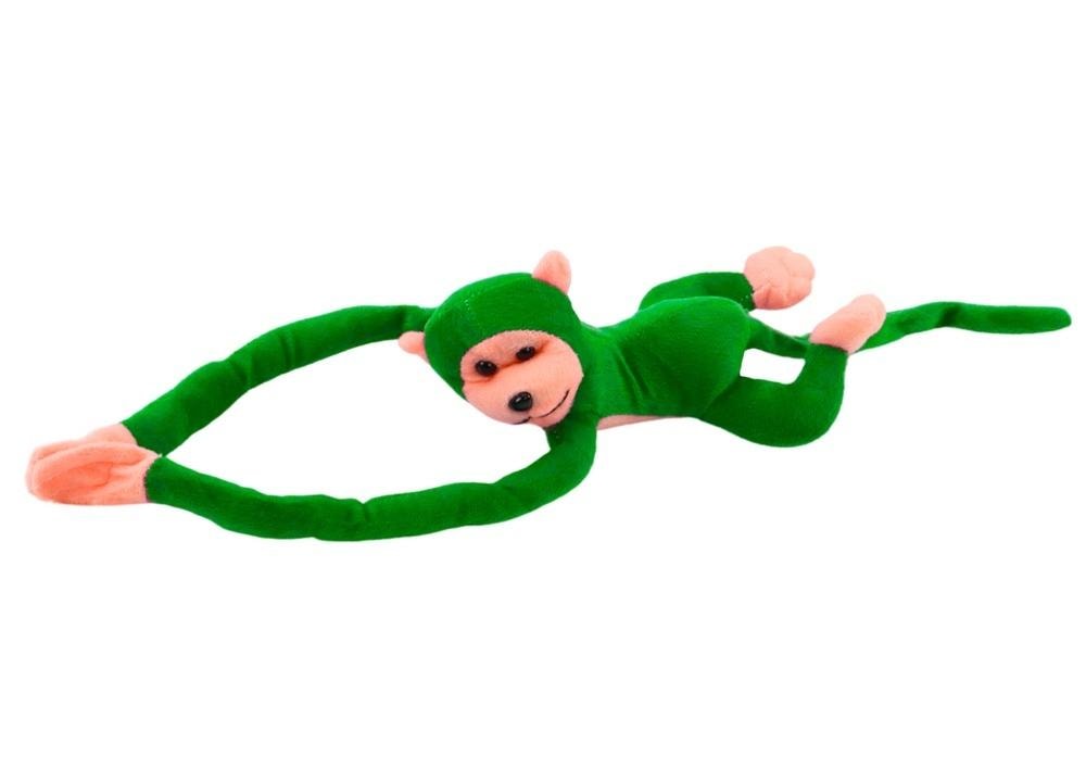 Plush Monkey with Sound Green 80cm - perfect for cuddling