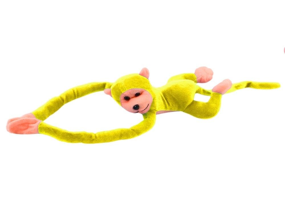 Plush Monkey with Sound Yellow 80cm - perfect cuddly toy for kids