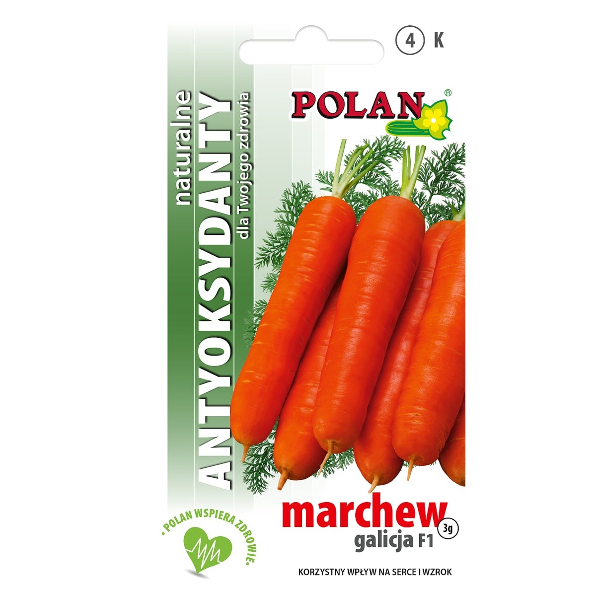 PlantiCo Carrot Galicja F1 - seeds for cultivation