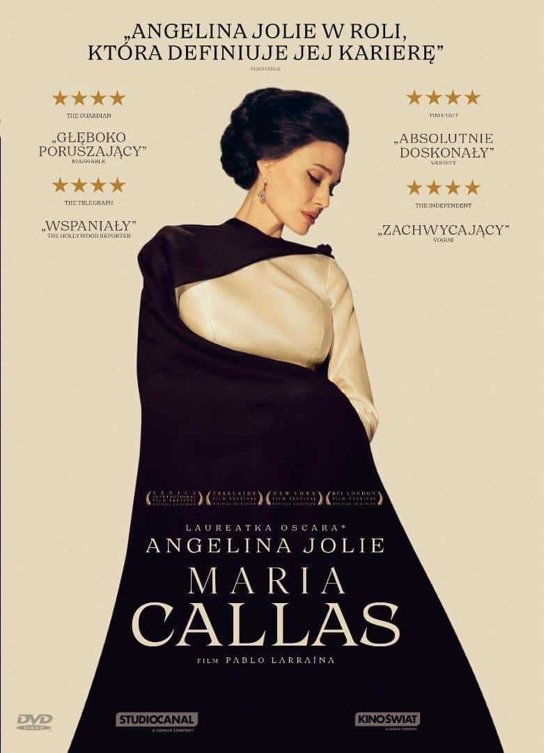 Maria Callas DVD - Biographical Drama starring Angelina Jolie