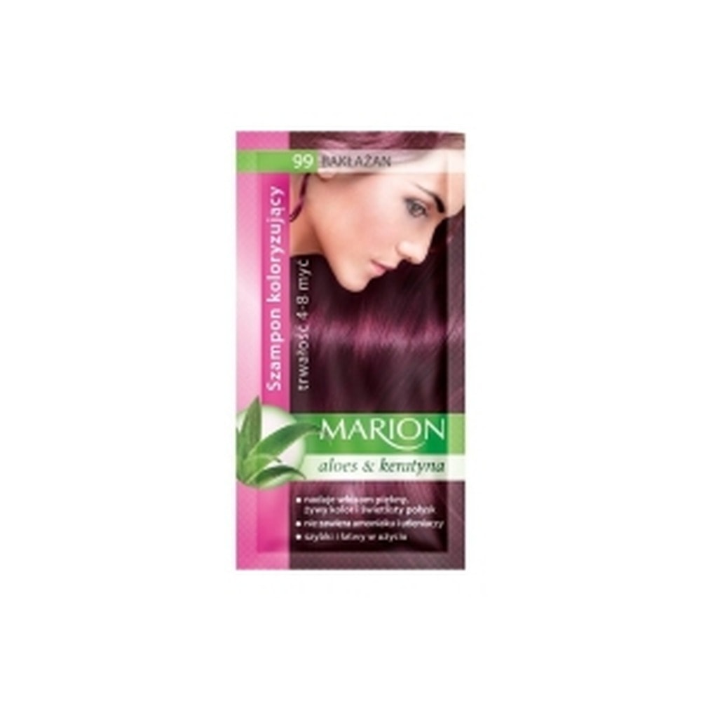 Marion Aksamitny Brąz 52 - Coloring shampoo for beautiful hair