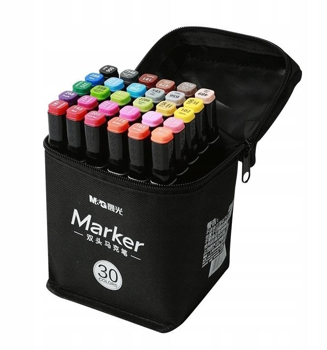 M&G Art markers double-sided - 30 colors for every artist