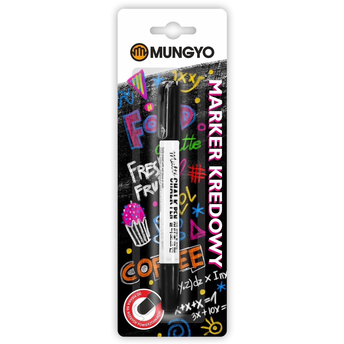 Marker Kredowy Mungyo Czarny