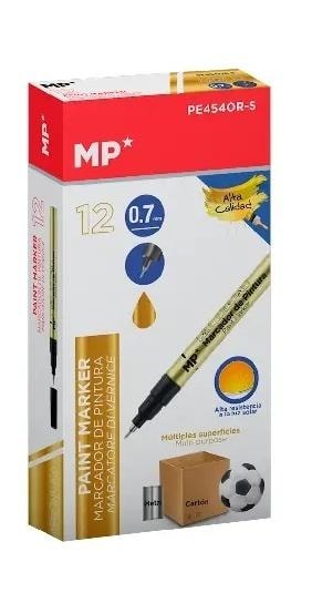 Oil-based marker gold 0.7 mm - precise details and durability