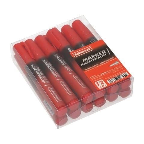 Schemat Permanent Marker Round Red - reliable in every situation