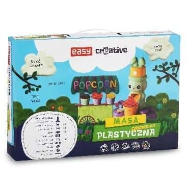 Easy Popcorn Plasticine - Create your own popcorn!