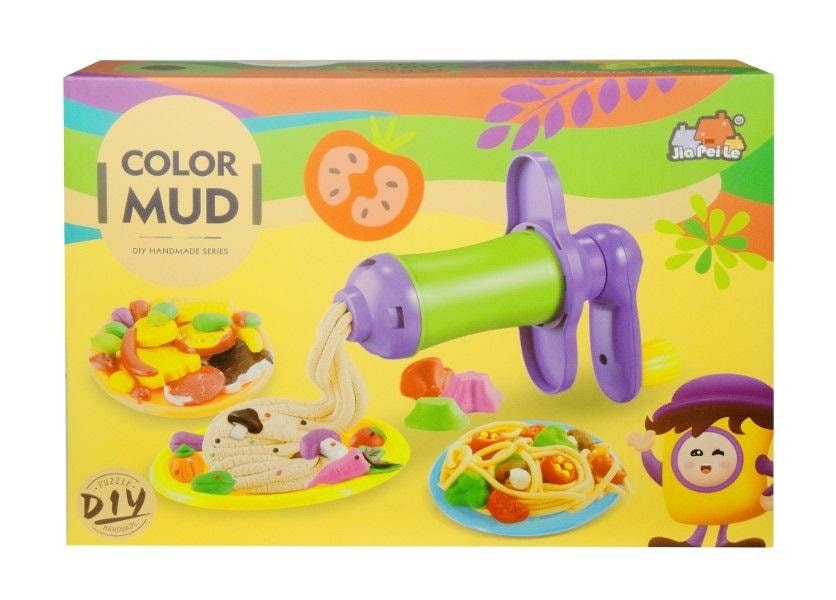 Modeling clay with accessories - 4 colors of creative fun