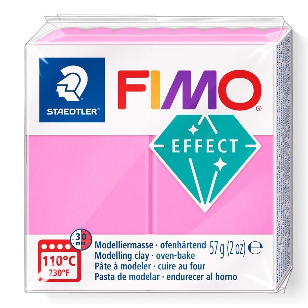 Fimo Hardening Clay Neon Pink 57g - ideal for jewelry