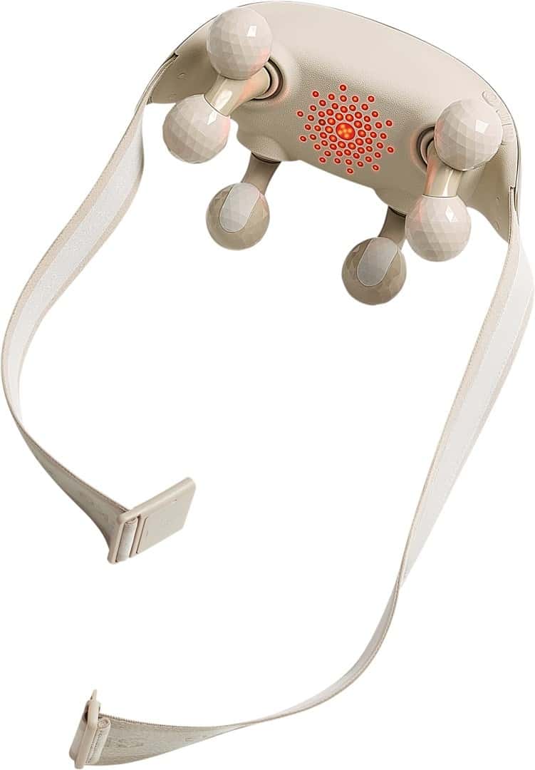 SKG H7 Ultra Neck Massager - gray, perfect for relaxation