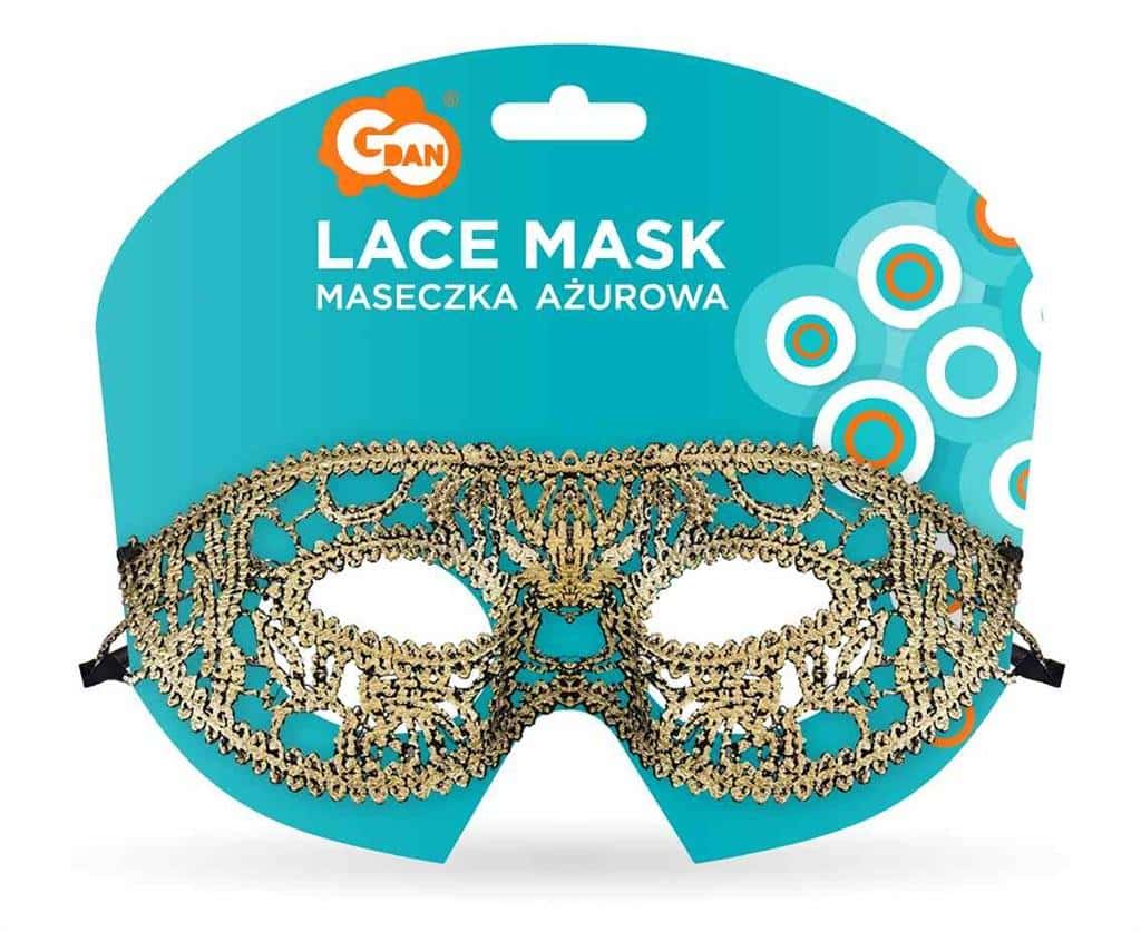Godan Openwork Mask Golden Lady - perfect for the ball