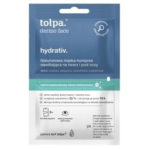 Tolpa Dermo Hydrativ - Face Mask-Compress for Face and Under Eyes 6 ml x 2