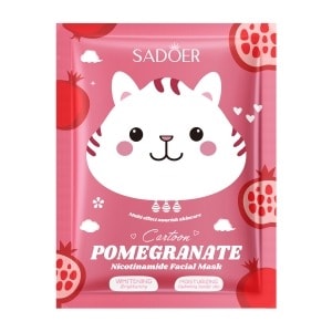SADOER Pomegranate Sheet Mask - for radiant skin