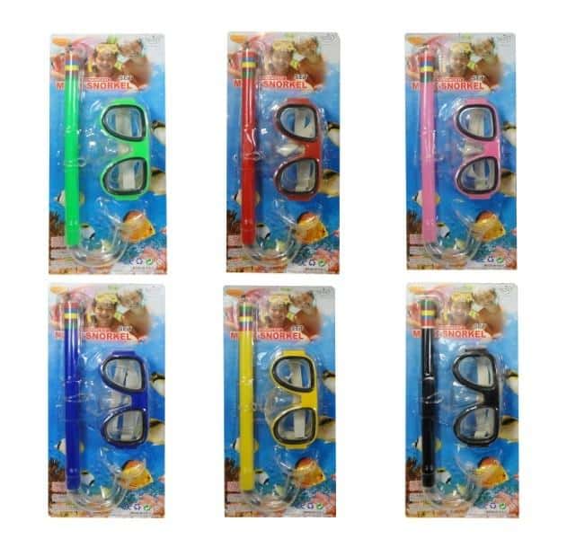 Swimming mask and snorkel set - perfect set for vacation