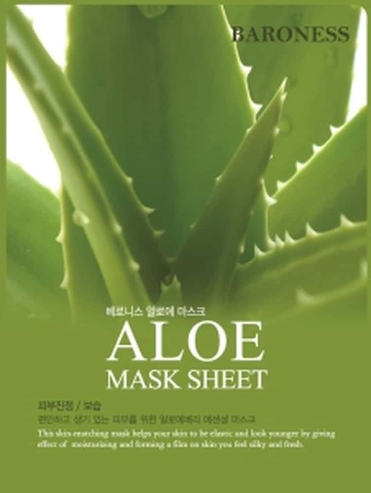 Baroness Aloe Vera Sheet Mask - for hydrated and radiant skin