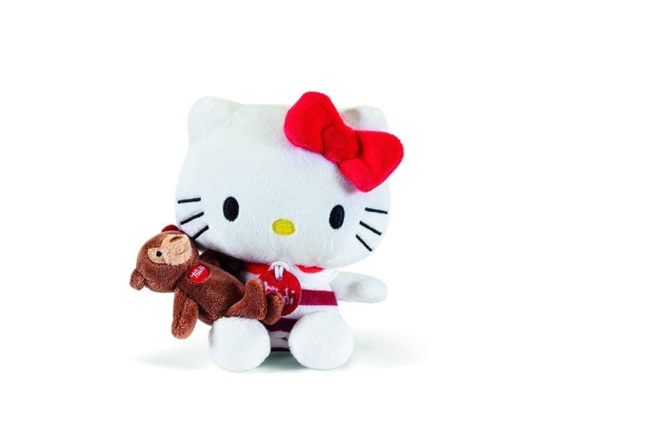 Trudi Hello Kitty with Bear XS - Adorable mascot for every fan