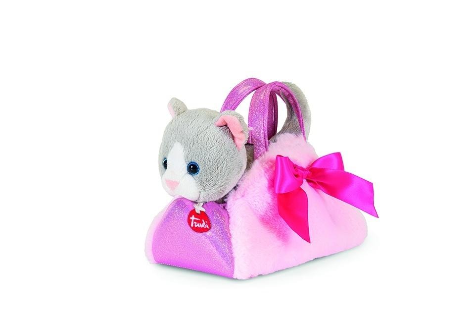 Trudi Cat in Handbag Mascot - Plush friend perfect as a gift