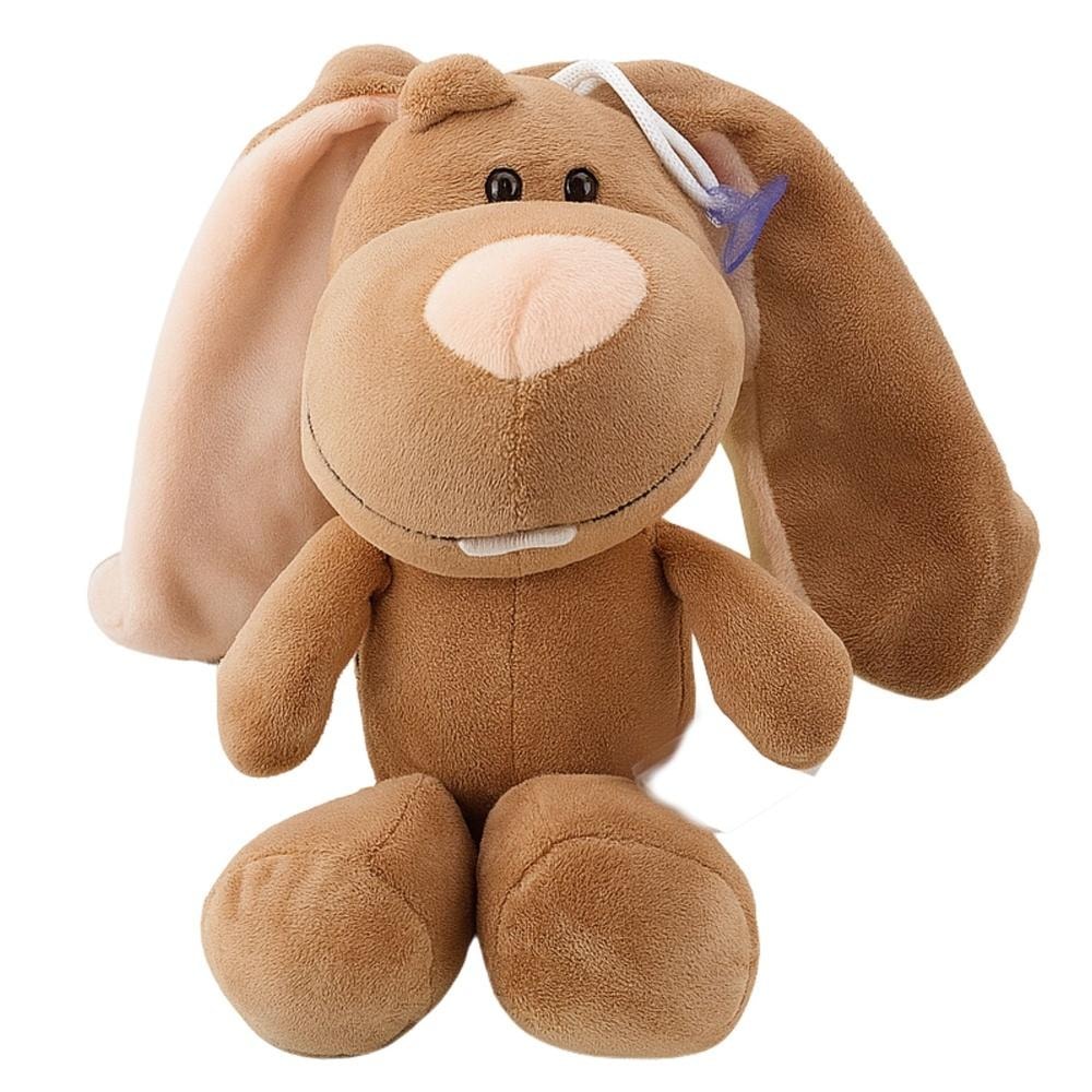 Bunny with suction cup - plush toy for the children's room