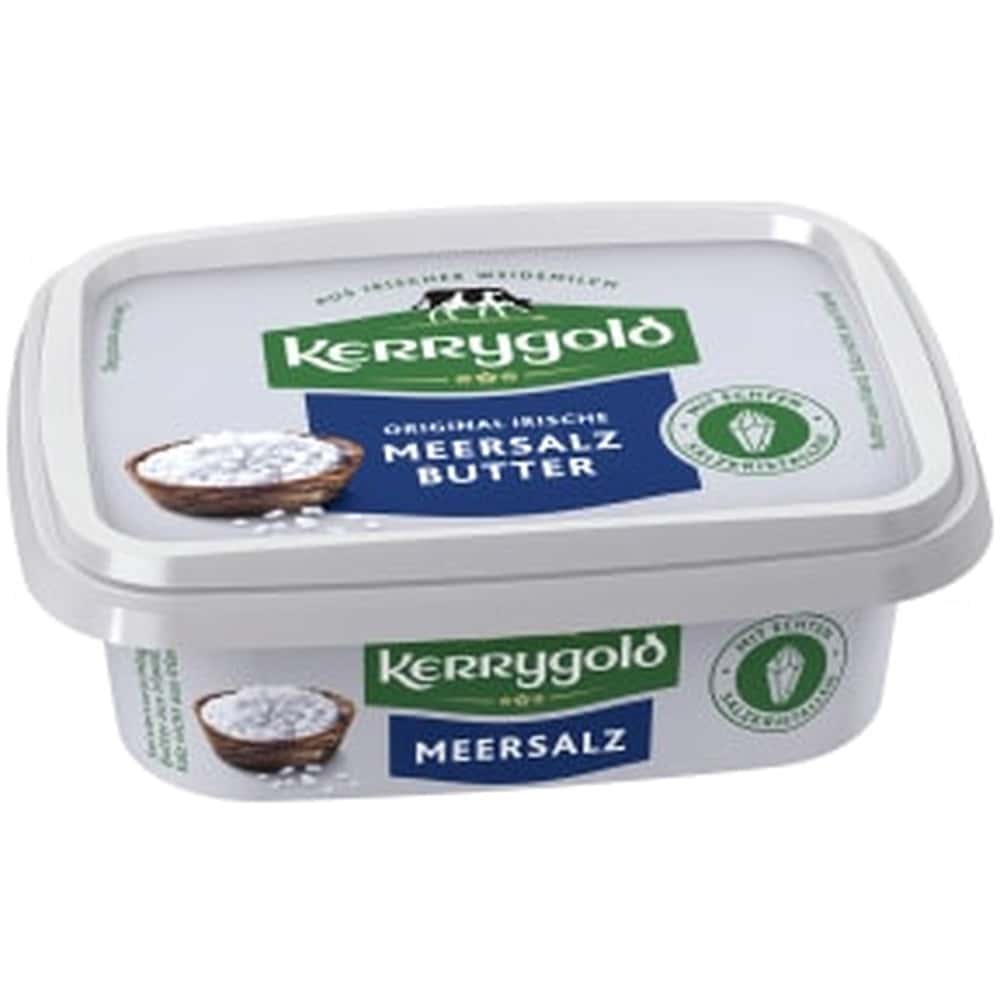 Kerrygold Butter with sea salt crystals - delicate taste 125 g